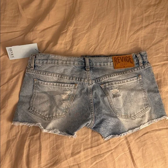 Revice Denim Editor’s Cut Denim Shorts - Picture 6 of 8